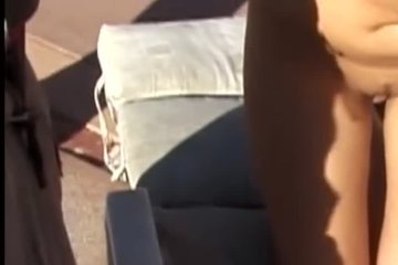 Хардкор анал на природе