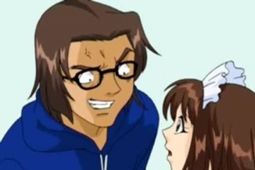 Вздрочнул школьнице и за щеку навалял