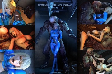 Эксперимент вышел из-под контроля и красотку ебут монстры