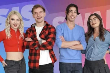 Вместе кончают: белокурая Бритт взгоношила подругу на оргию