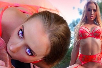 Вытащил диван в лес, чтобы на нем трахать красотку