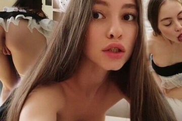 А не залетит? Домработница Золка получила заряд спермы в пизду